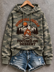 Women's Camping Regular Sweatshirt