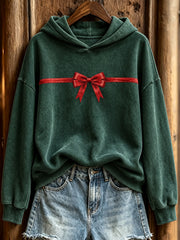 Women's Christmas gift pattern casual hoodie