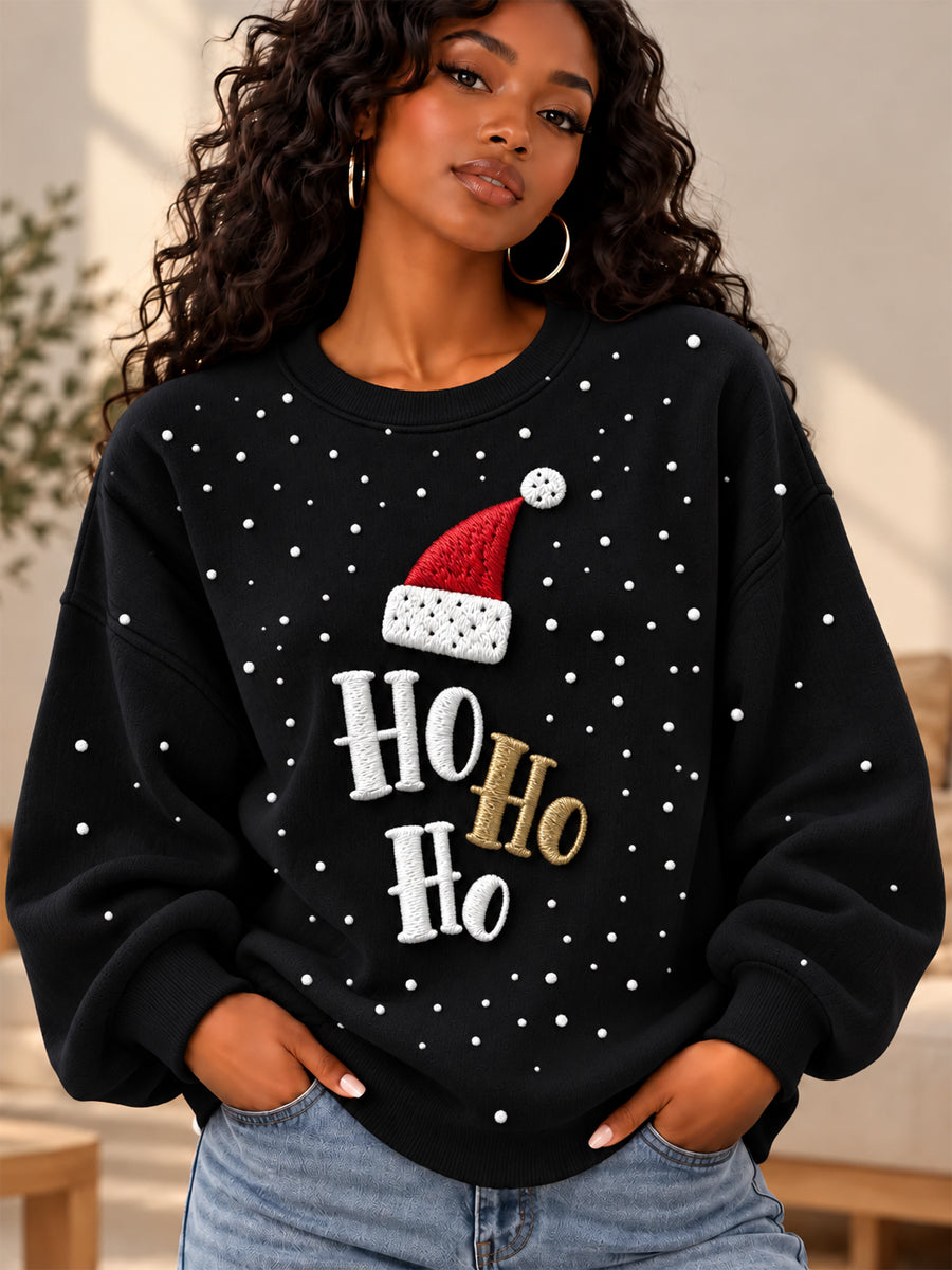 Women's Christmas Print Sweatshirt