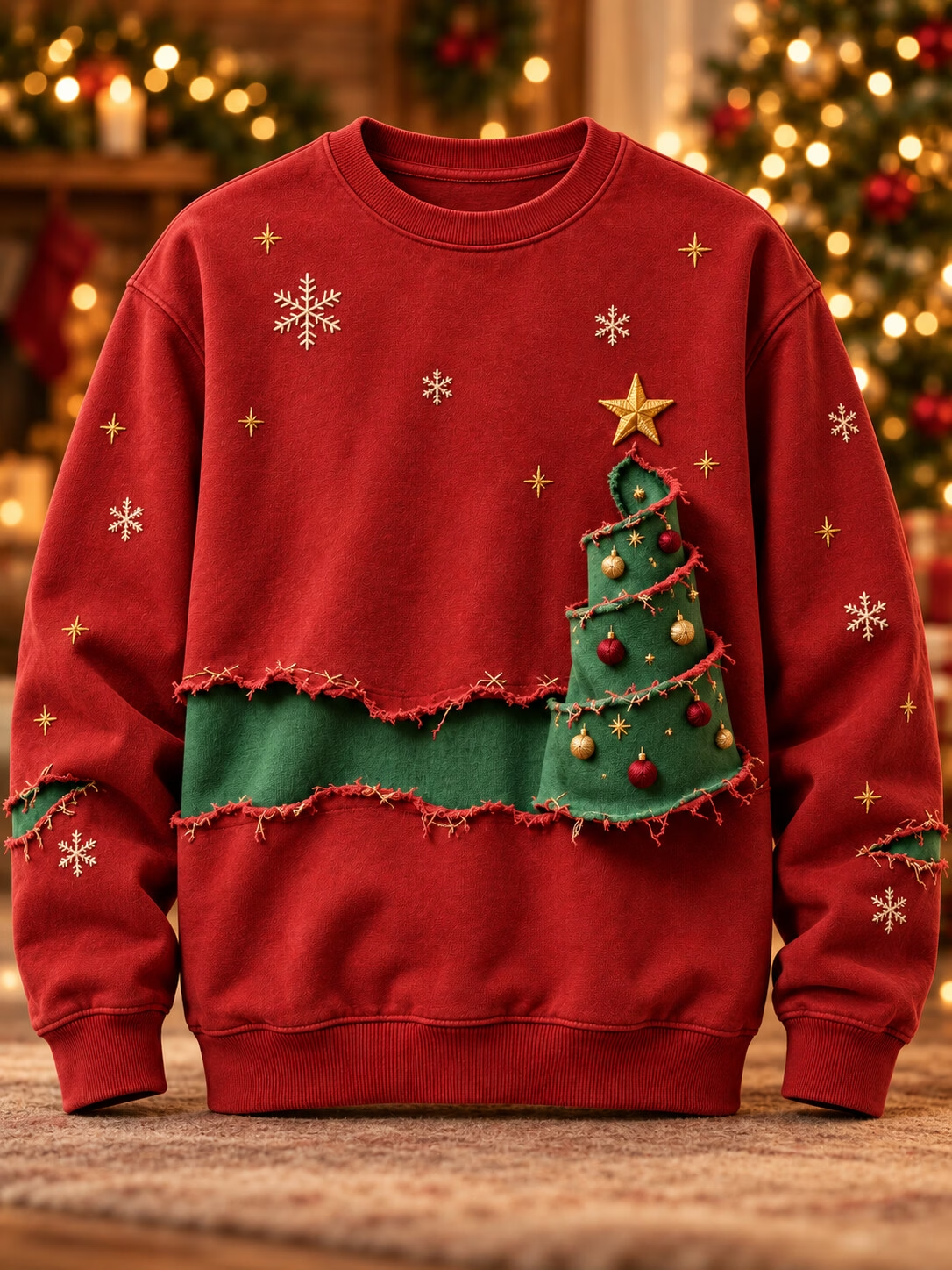 Men's Christmas Crew Neck Sweatshirt
