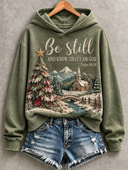 Women’s Be Still And Know That I Am God Hoodie