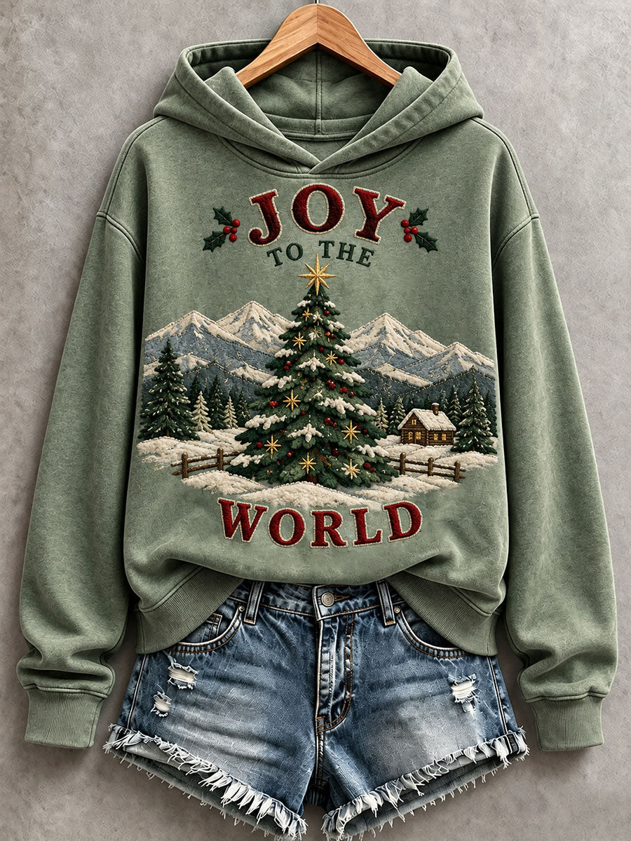 Women’s Joy to the World Hoodie