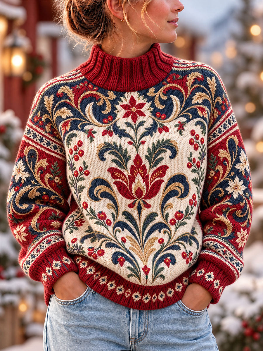 Women's Norwegian-style Christmas tops